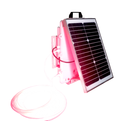 Устройство предупреждения о кабеле с световым наведением