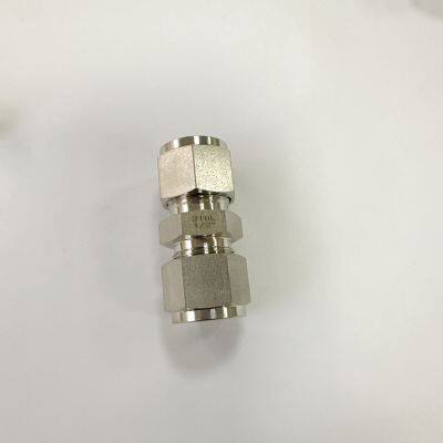 Marine Grade Stainless Steel 304/316 Ferrule Tube Fitting Bulkhead Female Connector