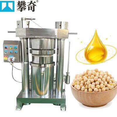 Prensa hidráulica de aceite de acero inoxidable 304 con motor de 7.5KW y sistema de control PLC