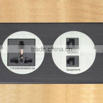 Hot Sale electrical Power Socket wall plate media hub