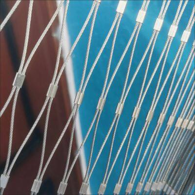 Custom Sized 316 Stainless Steel Flexible Wire Mesh Netting for Industrial Fencing photo-3