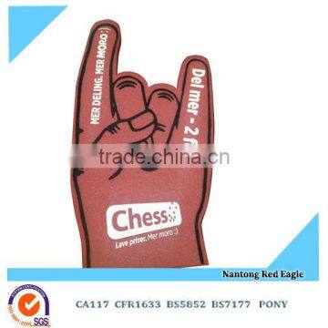customer artificial foam hand/ foam finger