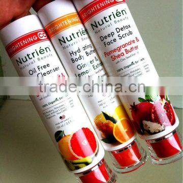 Plastic CosmeticTube,cosmetic soft tube packing,skin care packaging