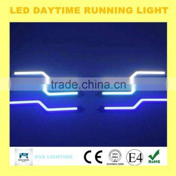 2015 wholesale 2 pieces flexible Flexible COB led DRL daytime running light