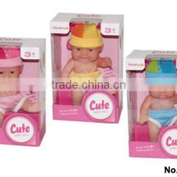 Cute Real Doll,Child Toy Doll Clothes Fit Girl ,Plastic Doll