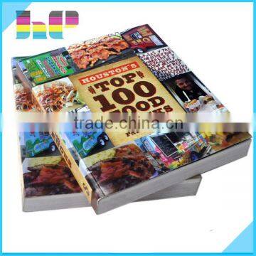 Showy Style Eduactional Exceptional High Quality Material Softcover Cook Book Printing