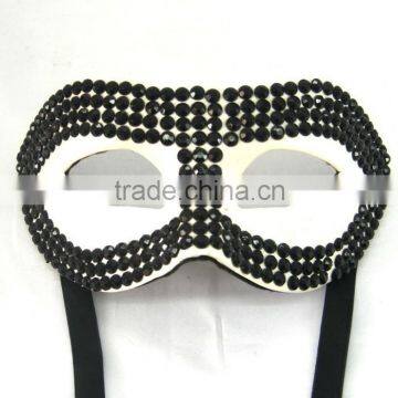 Custume Carnival Accessories HT-HF018 Plastic Half Face Party Eye Mask and Paper Party Eye Mask