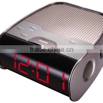 High Quality MetallicPortable Analogue Alarm Clock Radio photo-2