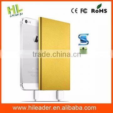 2015 Ultra-thin Metal 5000mah Oem Power Banks photo-5