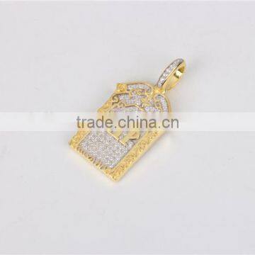 Custom Gold Hip Hop Jewelry Pendant Gold Rope Chain Many Style for Choice photo-3