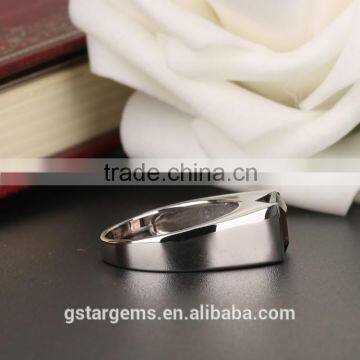 1.5CT Genuine Smoky Quartz Ring Cheap Gemstone 925 Sukver Jewelry Men's Ring photo-3