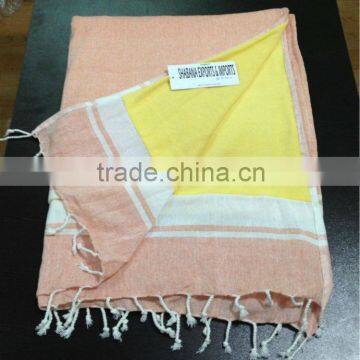 Indian Fashionable New Style Fouta Hammam Towels Beach Cover up Cotton Pestemal Fouta photo-3