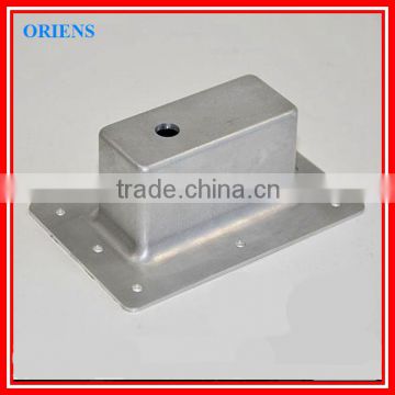 wall mount aluminum box cover, metal outlet box covers