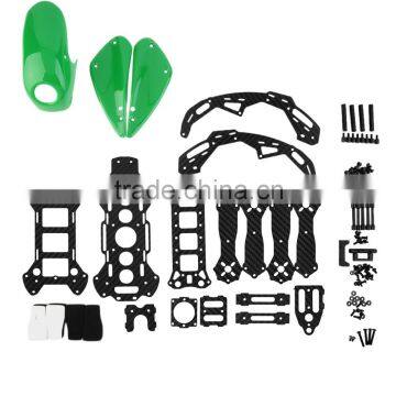 Mini Green Robocat 4 Axes Carbon Fiber FPV Racing Quadcopter Kit