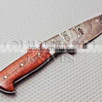 CITIZEN KNIVES, BEAUTIFUL CUSTOM HAND MADE DAMASCUS STEEL HUNTING KNIF photo-4
