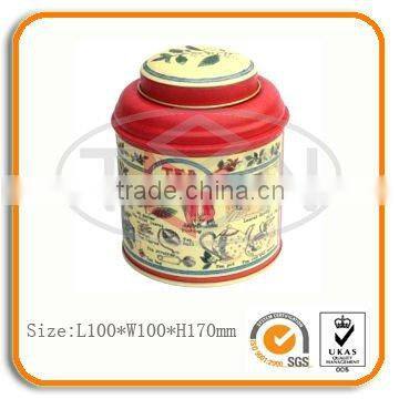 Florid tea tin boxes