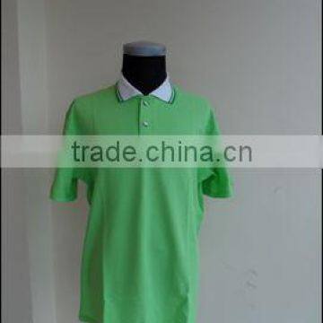 Hot sales Vietnam OEM 100%COTTON Men's green polo shirt