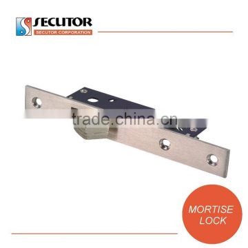 Narrow Stile Oval Cylinder Sliding Door Lock