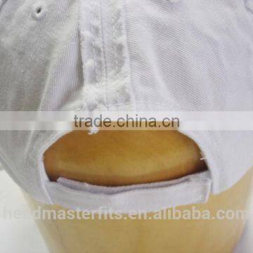 Unisex Gender Plain Distressed Baseball Hat Embroidered Frayed Baseball Cap photo-2