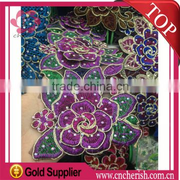 Fashion african sequence lace fabric embroidery chemical lace with crystal for India & Pakistan clothing                        
                                                Quality Choice