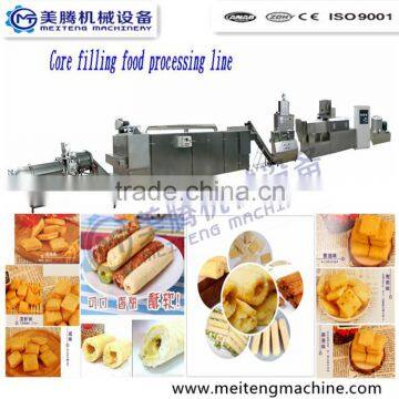 Jam Center Processing Line/Cylindrical Filling Core Food Machine/Snack Food Machinery Extruder