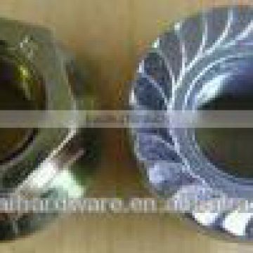 Nylon lock flange nut