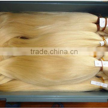 100 human blonde hair bulk factory price and hot selling high quality in alilibaba                        
                                                                                Supplier's Choice