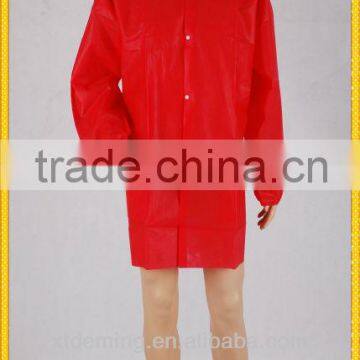 Disposable Visitor Coat four studs with Elastic Cuff spp disposable Lab coat