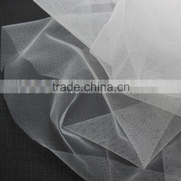Good Quality Rigid Fine Nylon Mesh Fabric / Stiff Nylon Net Fabric for Lingerie photo-3
