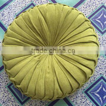 High quality China supplier Round handmade cushion