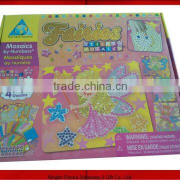 toy/Puppy sticky mosaics/JCW0002/kids DIY craft kit/develop kids wisdom/fun/EVA/popular gifts