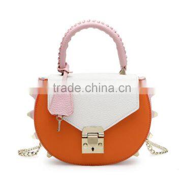 Buy direct from China factory fashion PVC ladies channel bags in Dongguan female handbags 2016