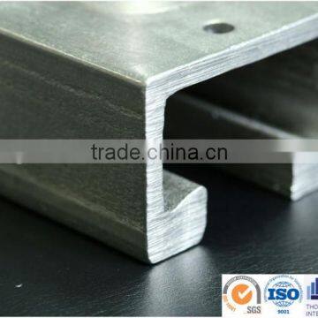 Precast stainless steel 316L concrete cast-in channel 52/34 type 350mm