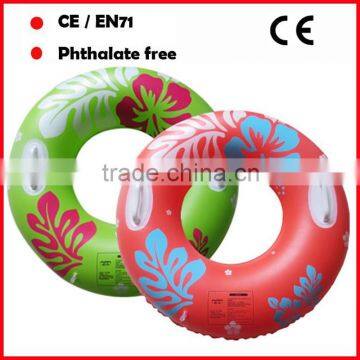 Hot sale PVC adults swimming ring ,inflatable water ring with logo for promotion
