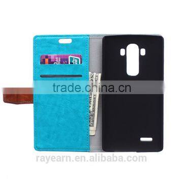 PU Leather Case for LG G4, Mobile Phone Case Design for LG G4 Case, Business Style With 2 Credit Holder for LG G4 Case photo-6