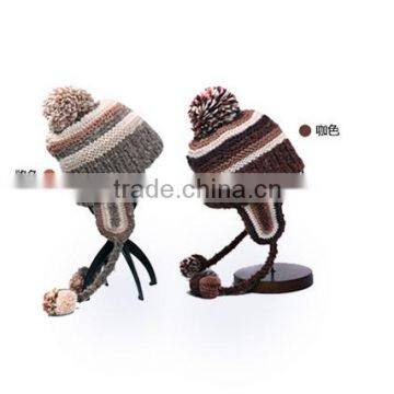 Korean Ladies Fashion Hat Dan Caesar Turtleneck Knitted Hat Baotou Warm Winter Hat photo-6