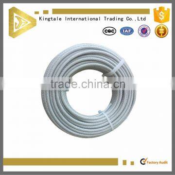 High quality 7x7 galvanized wire rope