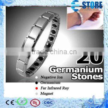 Power Germanium Stones Magnetic Positive Bio Energy Bracelet