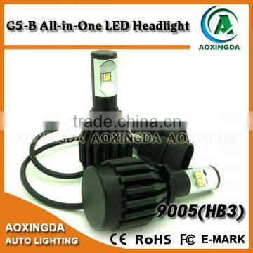 2015 hot sale 5600LM XML-2 60W all in one LED hedlight 9005 HB3 9006 HB4 H10