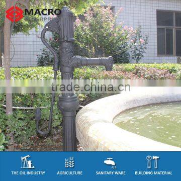 Cast Iron Antique Hand Water Pump for Deep Water Well