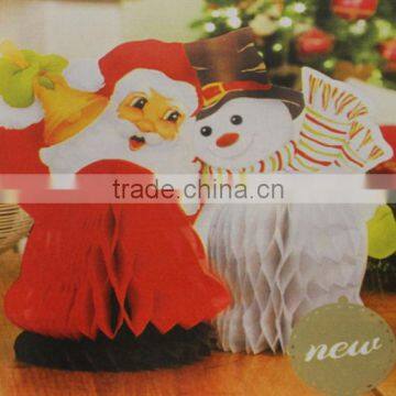 Santa and Snowman Paper decorations