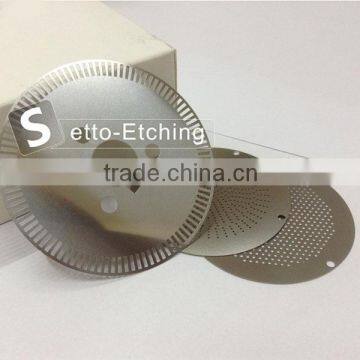 Photo etching sus 301 metal encoder disc