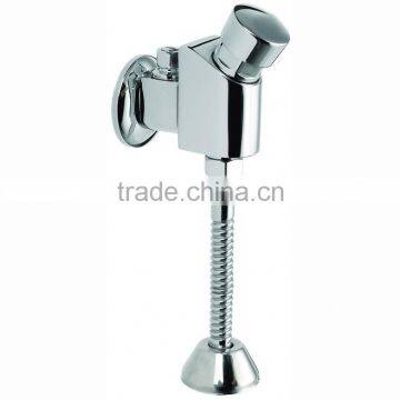 High Quality Brass Urinal Delay Flush Valve, Self Closing Valve, Chrome Finish and Wall Mounted