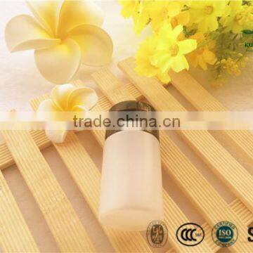 Wholesale disposable hotel shower gel bottle with shiny flip-top cap