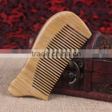 Natural health wooden comb