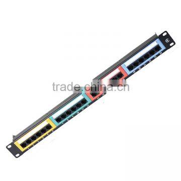 UTP cat6 24 port patch panel