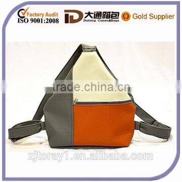 Fashion Small Triangle Shaped Backpack Rucksack