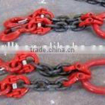 Grade 80 hoist using 8mm steel alloy load chain