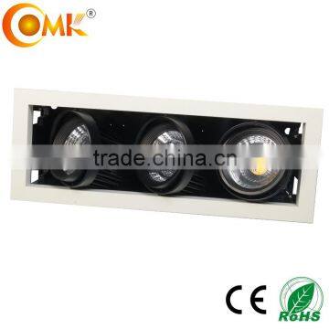Recessed Anti-glare 30W Grille Downlight for Office Grill Lighting photo-3
