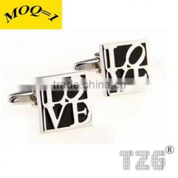 Fashion Stainless Steel LOVE Cufflink